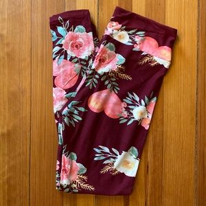 LuLaRoe valentines leggings